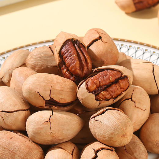 【碧根果】旭东罐装奶香味薄壳大颗粒长寿果百里挑一炒货年货 商品图2