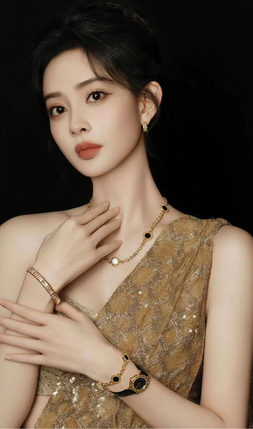 ❗宝格丽 BVLGARI系列 18k金 玛瑙 钻石 项链 商品图4