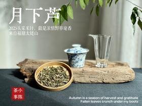 【好茶来了】2025头采米针《月下芦》，毫香浓郁，汤水稠润，浓浓芦荻毫香，诗经里的野草们有了现实的具象~~