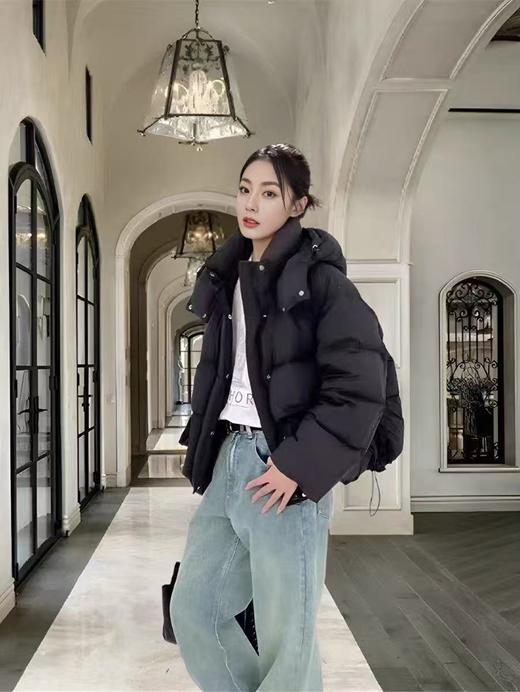 云感羽绒【羽绒服】绒子含量90% 连帽蓬松宽松羽绒服-喜出 商品图1