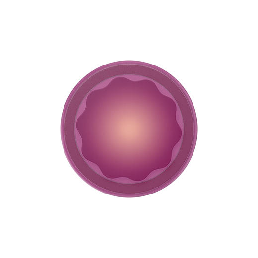 【惬意日常】MagSafe圆啪嗒-波浪花·紫 MAGSAFE磁吸 Round圆啪嗒系列 紫色 波纹 商品图2