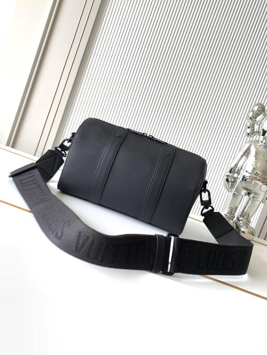 秋冬特惠💰1350 渠道级LV【全钢五金 MB163c01变码芯片】te级LV 全套包装 M59255黑色 本款City Keepall手袋 商品图2