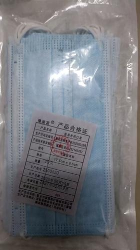 一次性使用口罩10只装