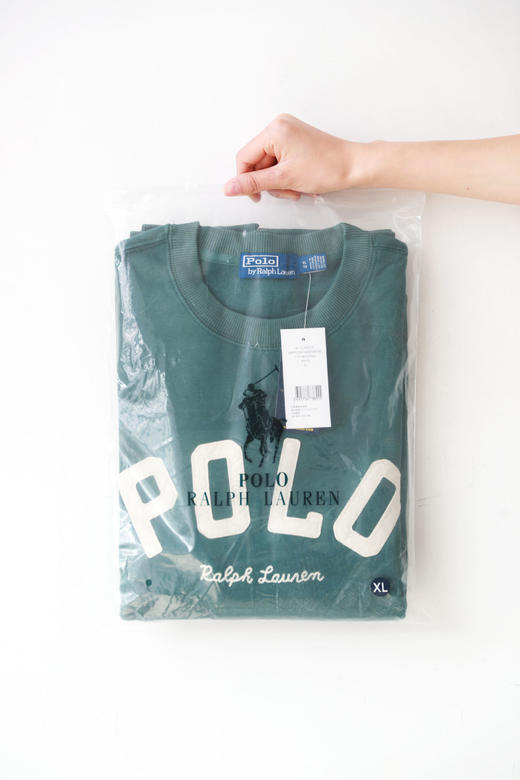 胸口字母刺绣+内里加绒，出口首尔。圆领宽松情侣长袖卫衣C112468 商品图14