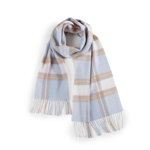 ASMAN AUS❀970117 英伦羊毛格子围巾 商品图1