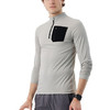 跃牌【跃LEAP-ACTIVE】户外防紫外线半拉链运动服 秋冬季男时尚立领内搭长袖t恤C52182 商品缩略图4