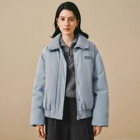 499.9元 茵曼羽绒服 638289-HD（线上线下同步在售不保证有货，介意勿拍）