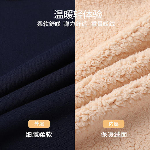 【清仓捡漏】【90-110】【精典泰迪】男女童假两件加绒保暖卫衣 商品图3