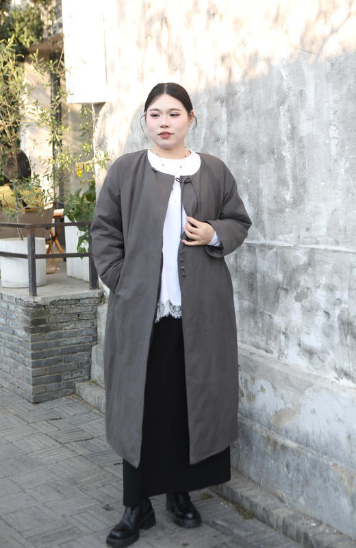 一周发货【薄绒长款半裙】「懒人凹造型」黑色及踝半身长裙｜胸以下全是腿，小个子高妹都能穿的万能裙，可以穿冬春秋3个季节，韩国出口款，成分：聚酯纤维92%   氨纶8%，💞小个子姐妹可备注裁剪 商品图11