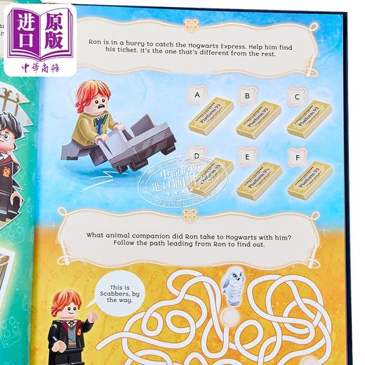 【中商原版】乐高 哈利 波特 官方年鉴2026 英文原版 LEGO Harry Potter fficial Yearbook 2026 with Ron Weasley 商品图4
