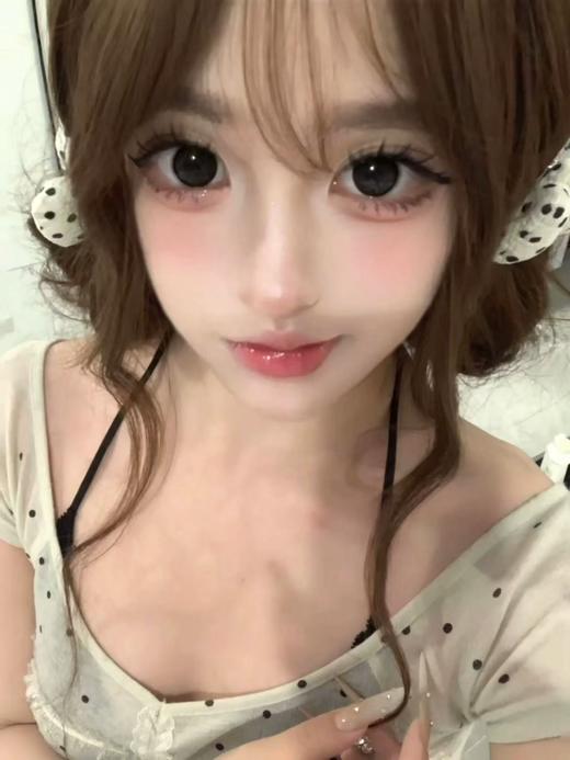 【大直径】Kaylens- 黑兔松饼- 14.5mm-【日抛/半年抛/ 度数0-800度 无525/575】 商品图5