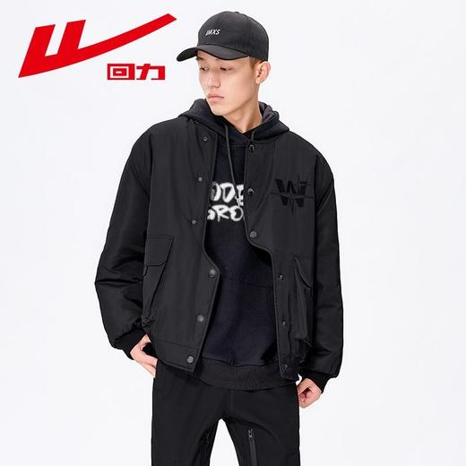 回力春秋飞行员夹克男士美式街头休闲棒球服冬季潮流工装外套百搭 商品图9
