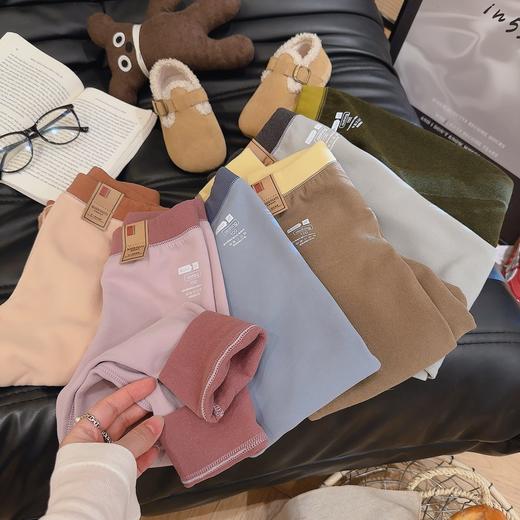 【🔥爆款来袭！59.9/任选2条儿童德绒保暖裤一条过冬】90-170码 秋冬季加厚轻盈保暖裤男童女打底裤儿童保暖磨毛秋裤校服神器聚 商品图1