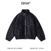 SDSA男士秋冬新款痞帅男装复古撞色拉链立领鹅绒羽绒服外套休闲 商品缩略图0