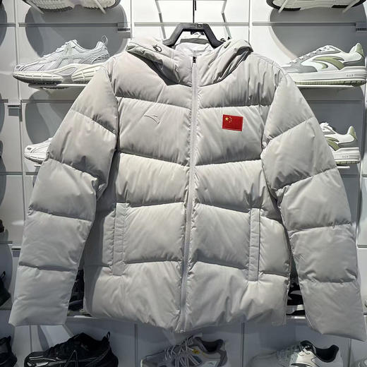 安踏队运动羽绒服男2025冬新款保暖梭织羽绒外套152617917N 商品图2