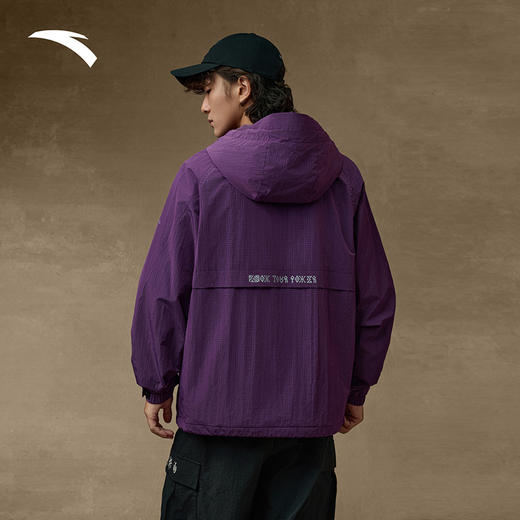 安踏凯里·欧文系列三防功能外套男女防泼水丝光绒茄克172541603 商品图3