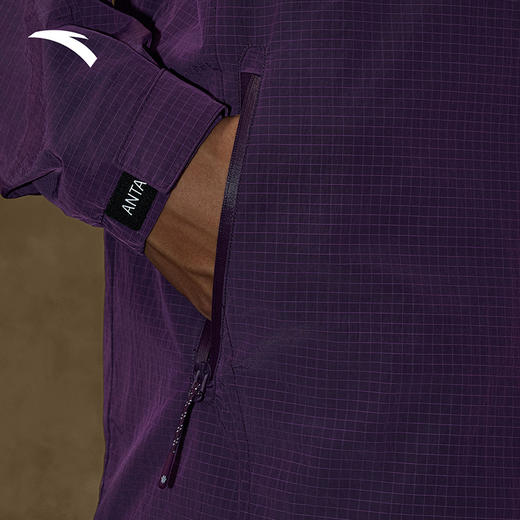 安踏凯里·欧文系列三防功能外套男女防泼水丝光绒茄克172541603 商品图2