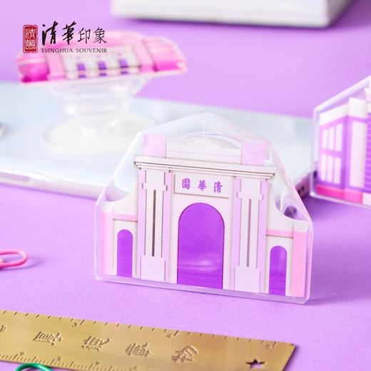 清华文创Q版建筑塑料气囊手机支架 商品图5