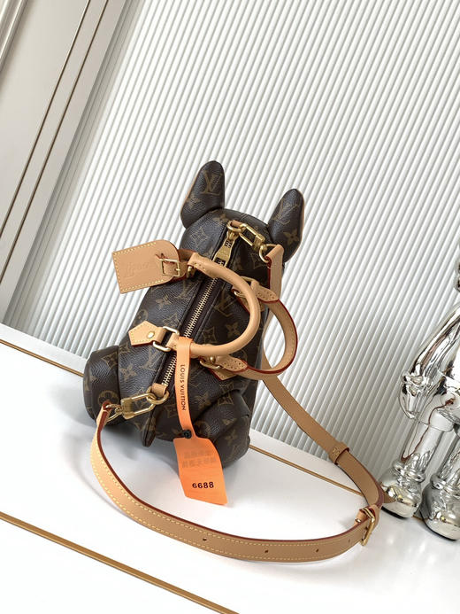 秋冬特惠💰1300【全钢五金 MB163c01变码芯片】te级LV 全套包装 M12617狗狗包 本款 Pooch Bag 手袋 商品图2