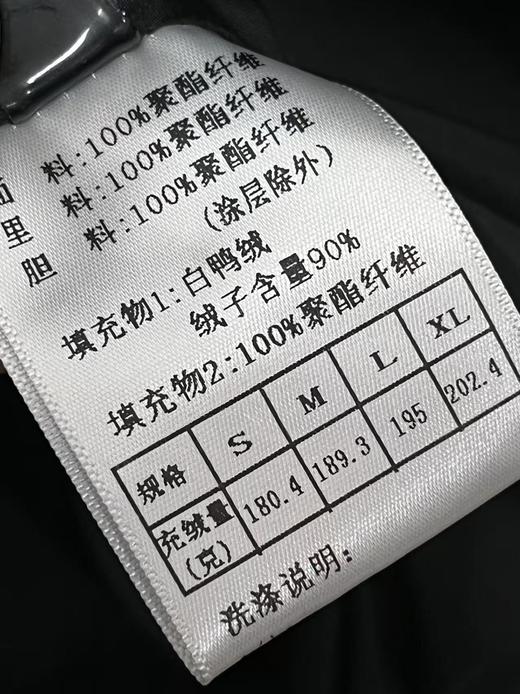 翻领大爆款【羽绒服】绒子含量90%！气质款！大翻领双排扣系腰带中长羽绒服-喜出 商品图3
