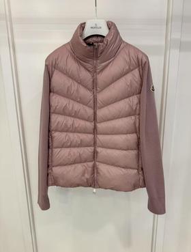 女款羊毛拼羽绒外套fe018