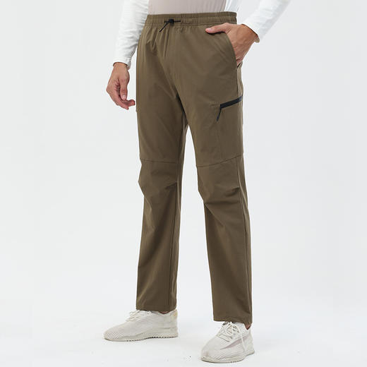 跃牌【跃LEAP-ACTIVE】弹力透气直筒速干长裤运动休闲新款跑步训练软壳登山裤L52145 商品图2