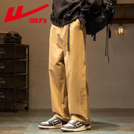 回力机能工装裤男2025春秋新款美式高街宽松直筒潮牌百搭休闲裤子 商品图0