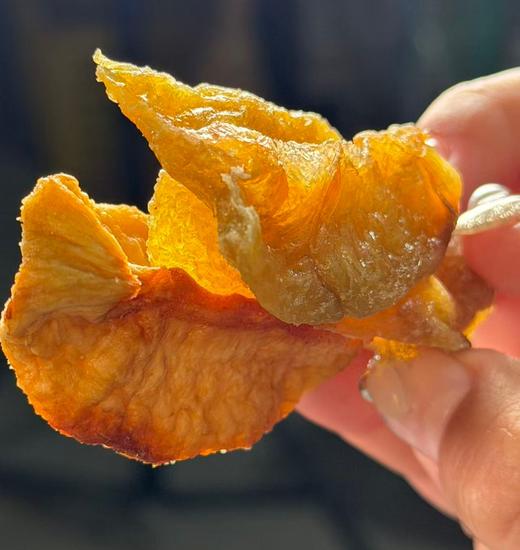 【无添加秋桃桃干】用秋桃制作成的桃干！真正的清甜无添加，韧性有嚼劲！无科技与狠活！12斤的鲜桃，才能制作出1斤的桃干！【TJ-J】 商品图1