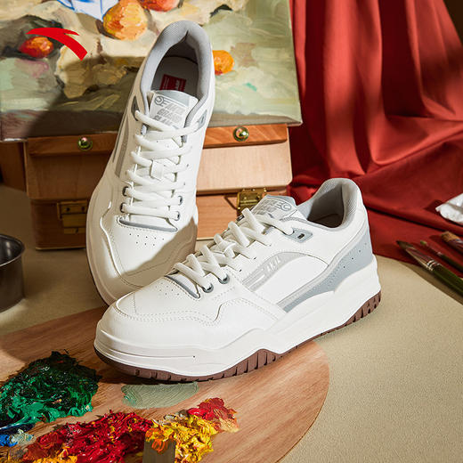 安踏满贯丨经典低帮板鞋秋季新款舒适百搭休闲鞋运动鞋112548071 商品图2