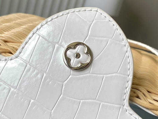 秋冬特惠💰1700 渠道级LV 新品 te级LV 动态芯片 N85520/M48865白鳄鱼竹篮 本款Capucines手袋 商品图7