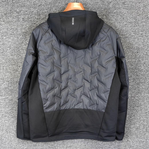 安踏正品男子羽绒加厚茄克2025冬新款连帽休闲运动外套152545604 商品图4