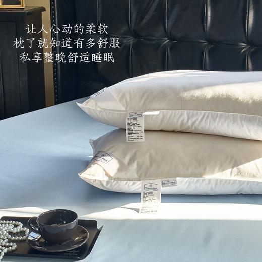 【深睡眠枕天花板】shan姆同款！全棉羽绒枕~ 商品图2