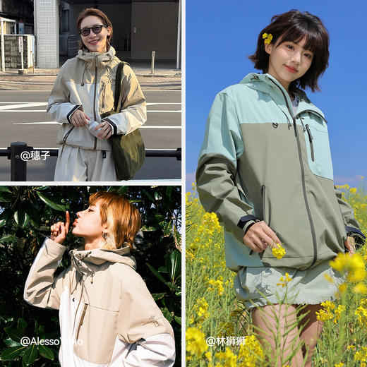 都市护身服|森马中国国家地理嘉绒系列外套男春宽松护身服情侣装 商品图3