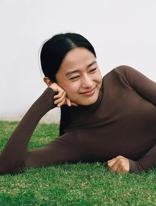 断码~柜上699！内家椰油美肤美雅碧恒温发热打底衫女 柔润不干燥百搭高领保暖柔软亲肤上衣内搭 商品图4