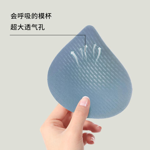 单拍不发【59任选2件 享真丝收纳袋】半醒UU杯BRA文胸 无钢圈无背扣 商品图3