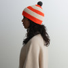 JO GORDON Stripe Pompom Hat 羊羔毛彩色条纹蓬蓬帽 毛线帽 商品缩略图0