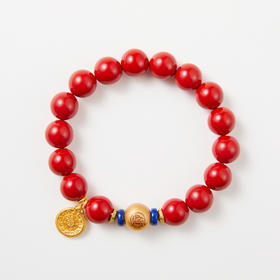 朱砂红砂手串C款