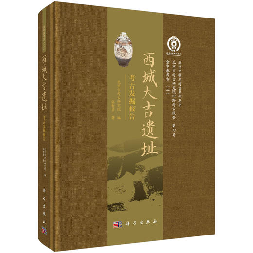 西城大吉遗址考古发掘报告 商品图0