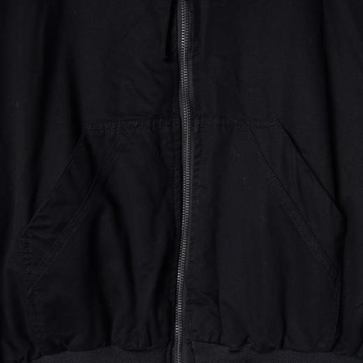 FC0034SDSA男士秋冬新款痞帅男装美式复古简约毛毛双面可穿连帽卫衣外套 商品图3