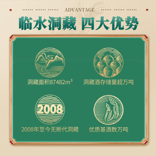 【买贵退差价】临水玉泉▪红色记忆 600ml 52%vol白酒 商品图6