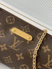 秋冬特惠💰1130 渠道级LV【全钢五金 MB163c01变码芯片】te级LV 全套包装 M13567老花 本款 Pochette Eva 手袋 商品缩略图4