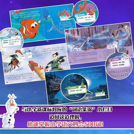 【激发学习兴❗️爱识字更爱阅读】我们一起读动画经典书系儿童故事绘本3-6岁恐龙当家冰雪奇缘。ja 商品图2