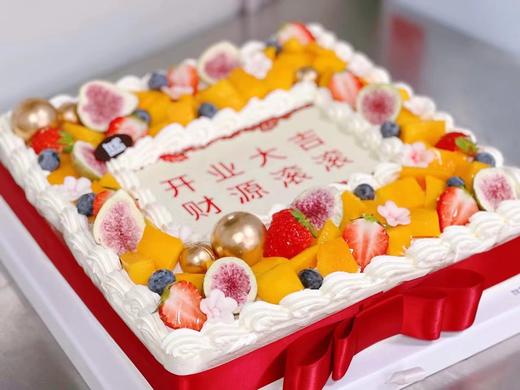 庆典 ｜仪式蛋糕&mini分享杯（学生、公司、企业团队大蛋糕，可定制姓名牌和背景） 商品图9