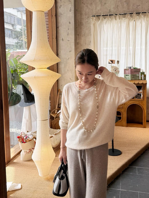 意da利 Cariaggi 奢级羊绒真丝针织衫 商品图5