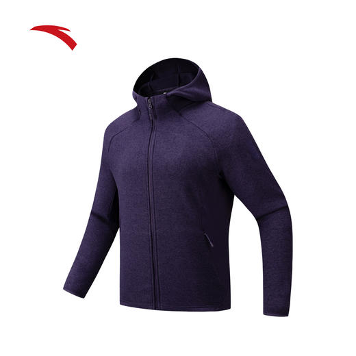 安踏中国国家地理  Polartec抓绒衣男冬季新款厚外套152546705 商品图0