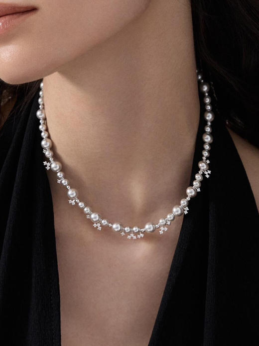 原单HEFANG气泡星云项链+耳钉饰品112401 商品图9