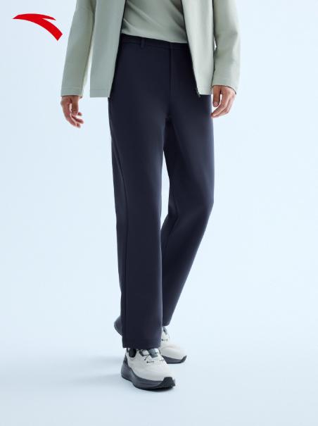 安踏大师腰型动裤丨舒乐休闲西裤男2025新款直筒长裤子152547514N 商品图1