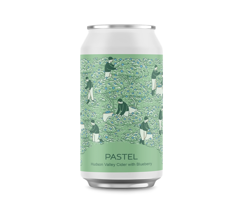 哈德森河谷粉彩:蓝莓苹果酒