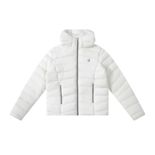 FDR官方店 通勤休闲撞色拉链分割外套男简约轻薄连帽排骨羽绒服女 商品图3