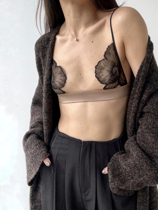 Her Senses｜极织 12B152NN 列维斯蕾丝三角杯 [ 黑BK01 ] 商品图7